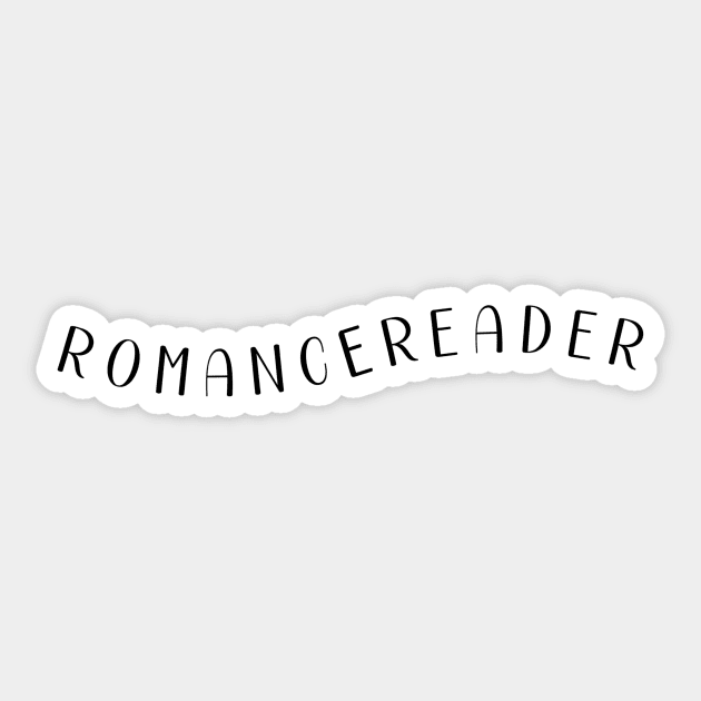 Proud Romance Reader Sticker by Amy Designs Co.